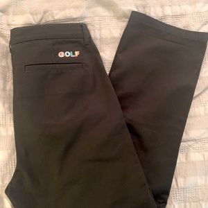 Men’s black GOLF pants